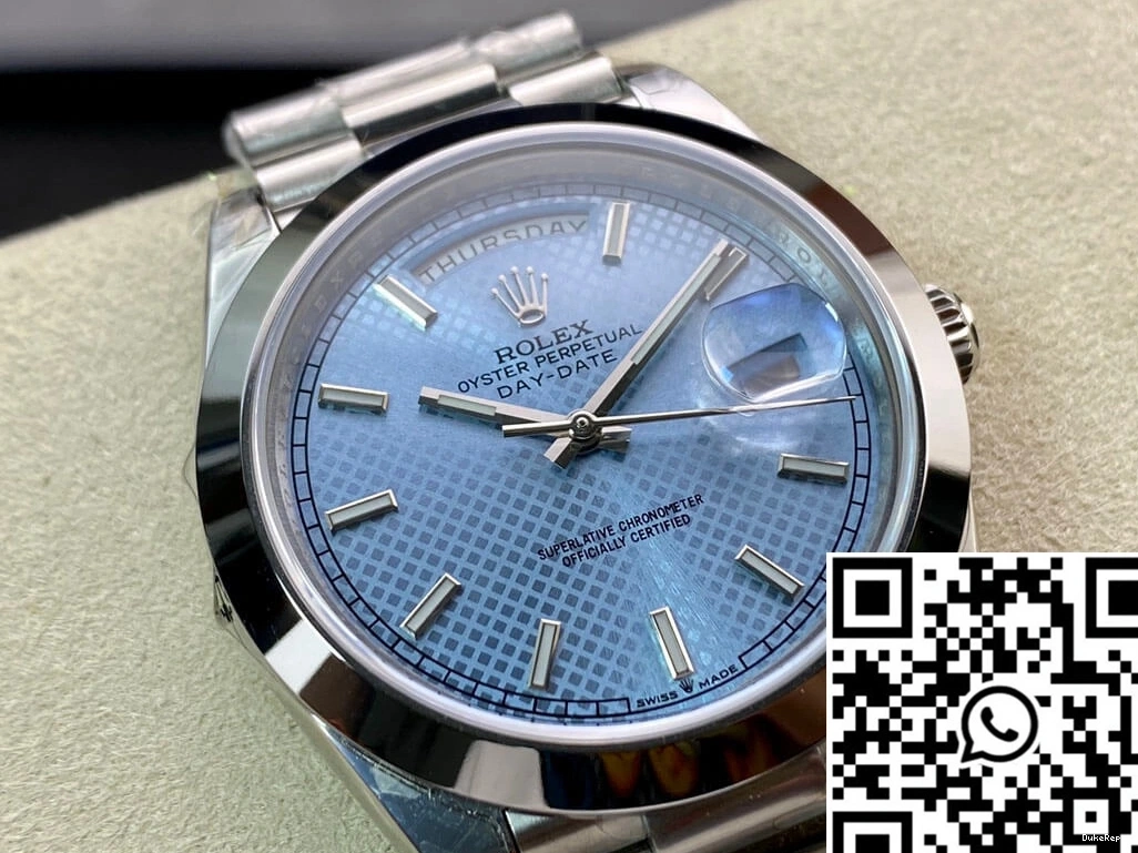 Rolex Factory M228206-0004 Day Date Steel Stainless EW 0418